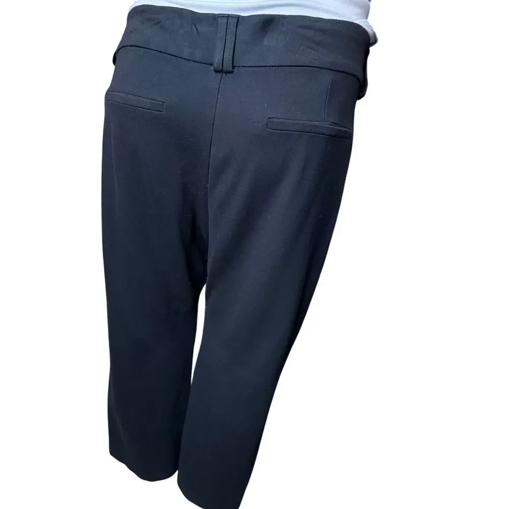 Studio by Torrid Stretch Ponte Dress Pants Size 28 Short in Black - Picture 3 of 7